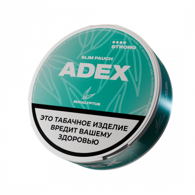 Жевательный табак ADEX SLIM STRONG "Eucalyptus"